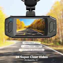 Vantrue R2 Dash Cam With 2K Video Capability